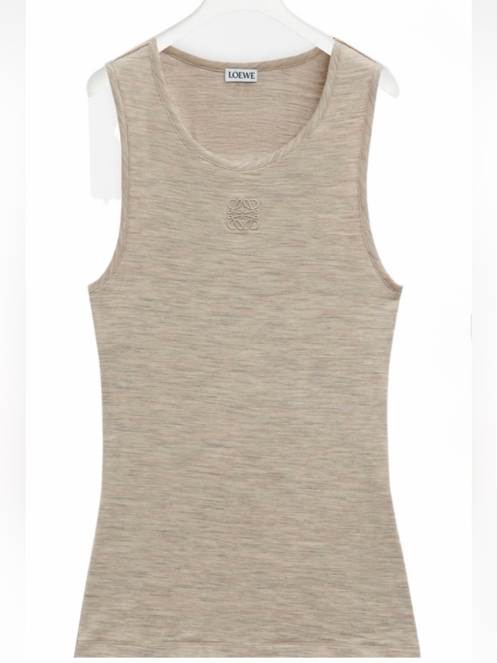 Loewe Twist Anagram Tank Top - Beige